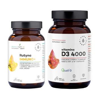 Aura Herbals Witamina D3 4000 IU kapsułki 90 szt