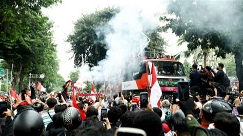 Berita Foto Kemeriahan Arak Arakan Atlet Sea Games 2023 Indonesia