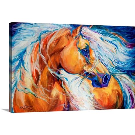 Greatbigcanvas Free Breeze Palomino By Marcia Baldwin Canvas Wall Art