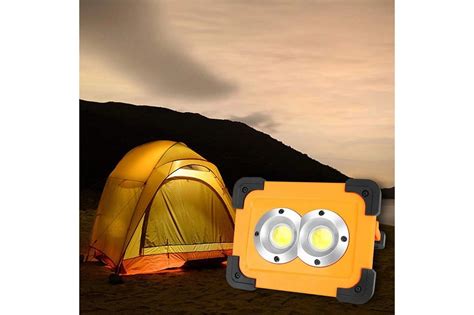 Portable Usb Rechargeable Solar Light Camping Work Emergency Led Te B