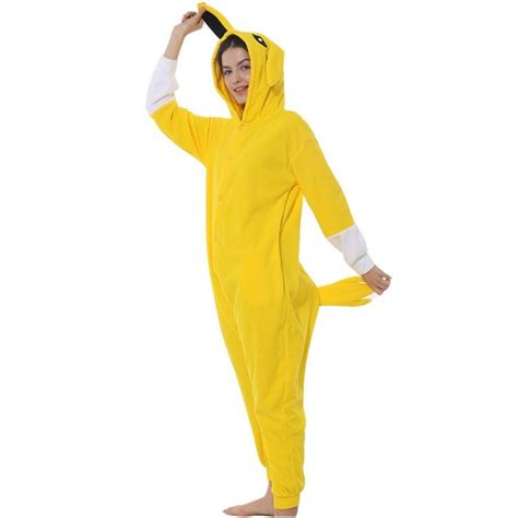 Pokemon Jolteon Costume - Onesie Jumpsuit Jolteon Cosplay | Costume Party World