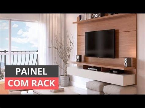 Painel Rack Saiba Como Escolher 60 Modelos Lindos Home Home