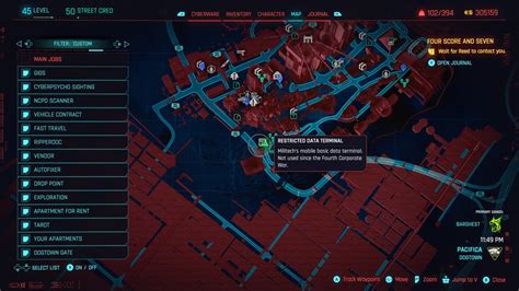 Cyberpunk 2077 Phantom Liberty Relic Point Locations For Relic Skill