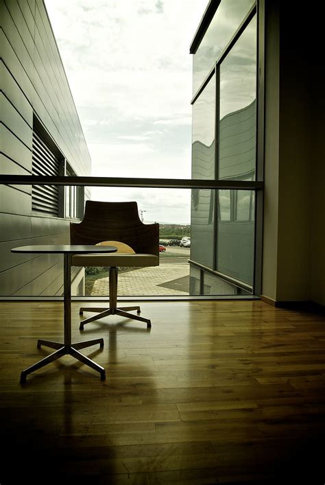 HD wallpaper: photo of chair in front of desk, business centre, office ...