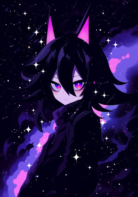 Black Cat Girl by TuwaLG on DeviantArt