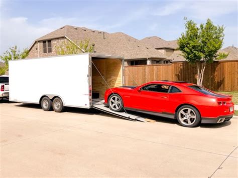 Enclosed Car Hauler for Rent - Right Away Rentals