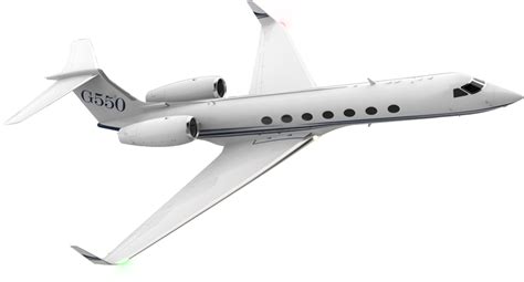 Download Jet Clipart Transparent Background - Gulfstream G550 White ...