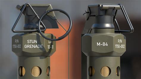 3D M84 Stun Grenade | 3D Molier International