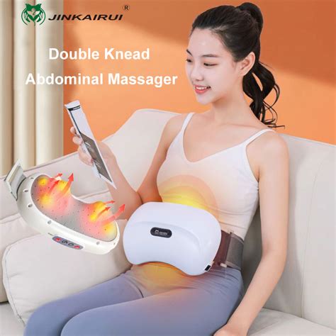 Jinkairui Abdominal Massager Abdomen Slimming Belt Needle Stone