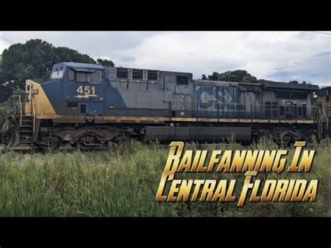 Railfanning In Central Florida YouTube