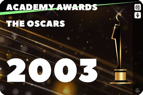 2003 Oscars 75th Academy Awards