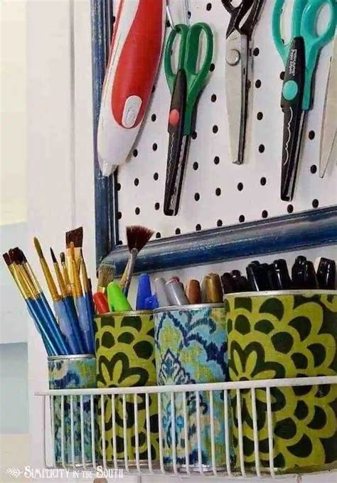 45 Dollar Store Craft Room Organization Ideas Craft Room Organization