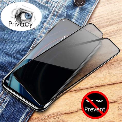 Anti Spy Peep Glare Privacy 9H Tempered Glass For Huawei Mate 20 X 30