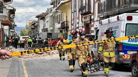 Asciende A La Cifra De Heridos Por Sismo De En Ecuador