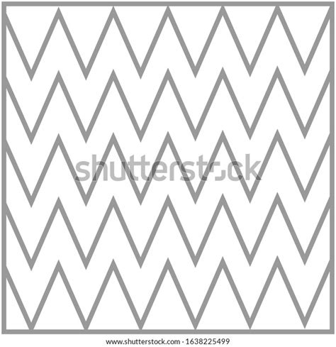 Zig Zag Vector Seamless Pattern On Stock Vector Royalty Free