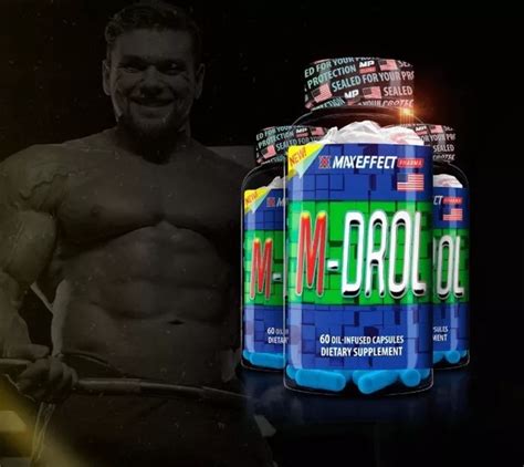 Compre M Drol Max Effect 60 Cápsulas aqui na Tigers Nutrition