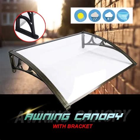 Canopy Roofing With Frame Awning Canopy With Bracket Multipurpose