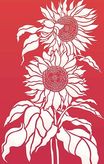 Large Sunflower Wall Stencils For Painting - Wall Design Ideas