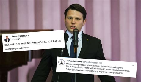 Dzia Acz Kt Ry Podskoczy Mentzenowi I Te Startowa W Partyjnych