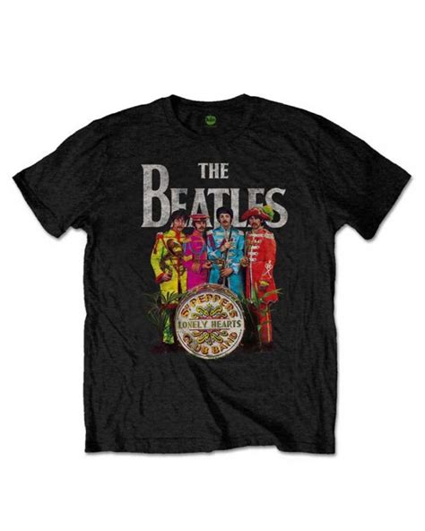 The Beatles Sgt Pepper T Shirt Bluefoxnu Bästa Rockmerchen