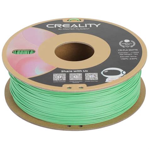 CREALITY Avocado Green 1 75 Mm Dia 3D Printer Filament 798JY2 CR