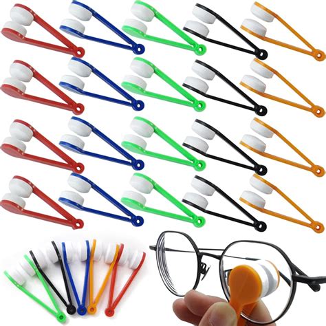 Gxxmei 45pcs Mini Sun Glasses Eyeglass Microfiber Spectacles Cleaner Brush Cleaning