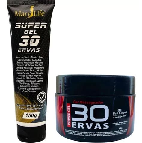 Kit Gel Ervas Power G Super Gel Ervas G Mercadolivre