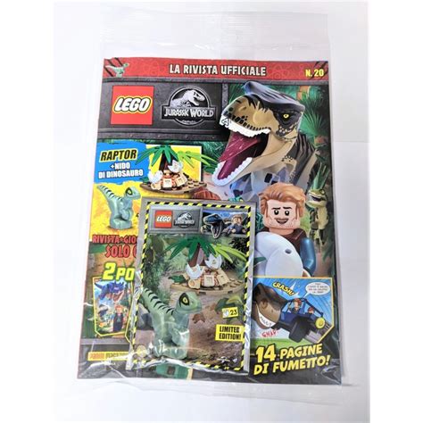 Lego Jurassic World Rivista Magazine Nr In Italiano Polybag Raptor