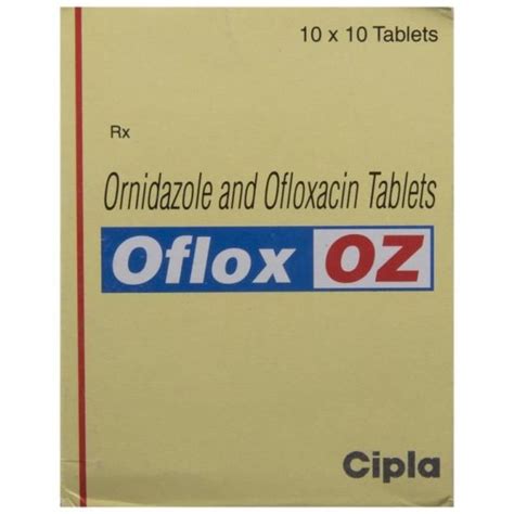 Oflox Oz: Uses, Price, Dosage, Side Effects, Substitute, Buy Online