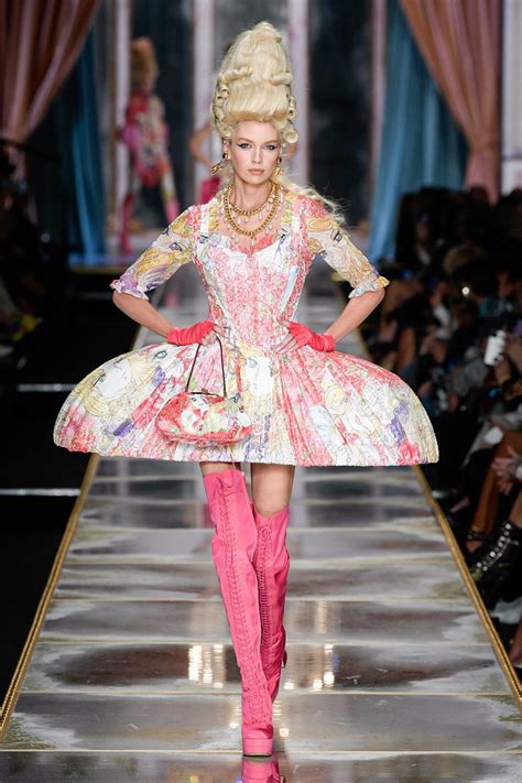 Moschino FW20 Looks To Marie Antoinette S Royal Court For Inspiration