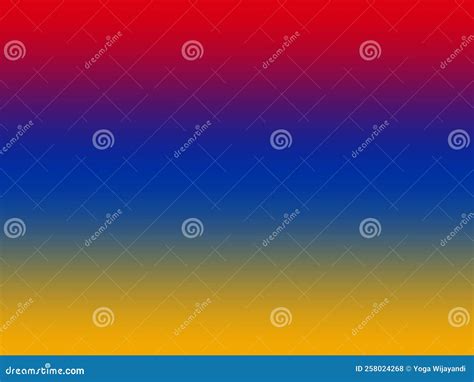 3 Colors Gradient Illustration. Red, Blue, Yellow Gradient Background ...