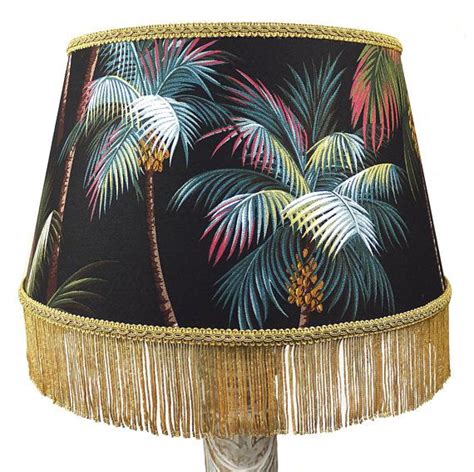 Hand Crafted Tiki Lamp Or Ceiling Shade With Genuine Hawaiian Palm Tree