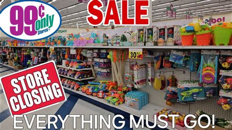 99 CENT ONLY STORE GOING OUT OF BUSINESS SALE STORE CLOSING WALKTHROUGH