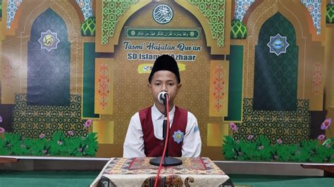 Tasmi Hafalan Al Quran Pencapaian Juz Ananda Ahmad Muadz Yafi Abu