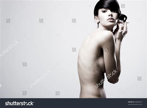 Portrait Sexy Brunette Woman Stock Photo 60894652 Shutterstock