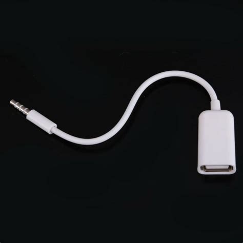 Usb Female To Aux 35mm Male Jack Plug Audio Converter Adapter Cable Shopee Malaysia