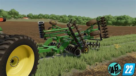 John Deere 630 Disk Farming Simulator 22 Mod Ls22 Mod Fs22 Mod Images