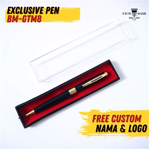 Jual Pulpen Mewah Promosi Elegan Custom Nama Dan Logo Exclusive Pen