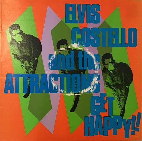 Elvis Costello The Attractions Get Happy 1987 Vinyl Discogs