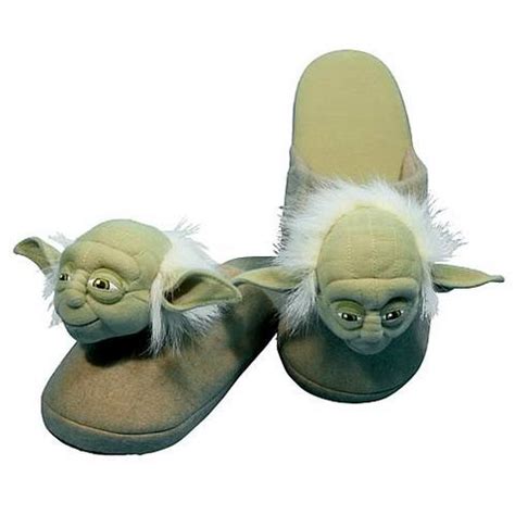 Officially Licensed Star Wars Yoda Slippers, adult size | #45046273