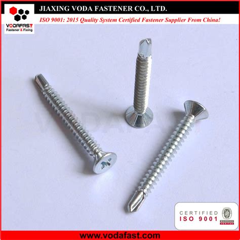 Vodafast DIN7504p Countersunk Head With Nibs Steel Self Drilling Screw