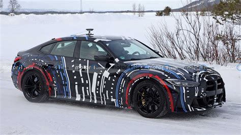 Bmw M Quad Motor Ev Spied In The Cold Testing As