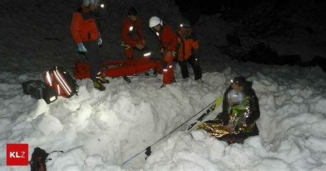 Lawinen Nach 15 Minuten sinkt Überlebenschance rapide