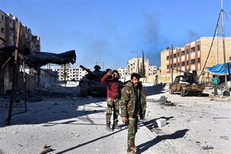 Syrian Forces Seize More Rebel Held Districts In Aleppo As Assault