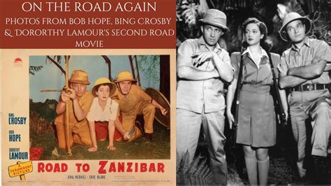 ROAD TO ZANZIBAR 1941 Photos From Bob Hope Bing Crosby Dorothy