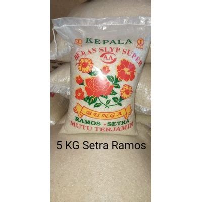 Jual Beras Kg Setra Ramos Shopee Indonesia