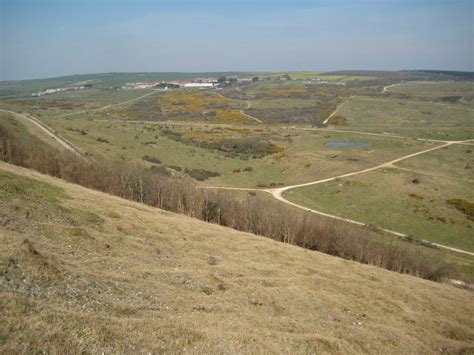 View To Lulworth Camp © Philip Halling Geograph Britain And Ireland