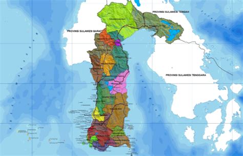 Letak Geografis Kabupaten Dan Kota Di Prov Sulawesi Selatan Tentang