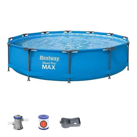 Piscina Estruturada L Circular M X Cm Filtro V Bestway