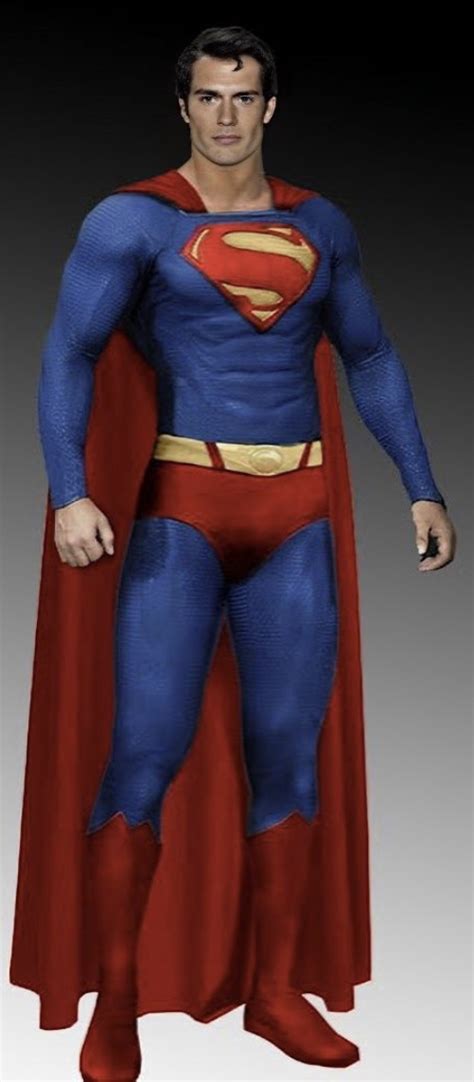 Man Of Steel Superman Suit Classic Redesign Edit By Tytorthebarbarian On Deviantart